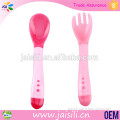Baby Daily Used Heat Resistance Colorful PP Baby Spoon for Newborn